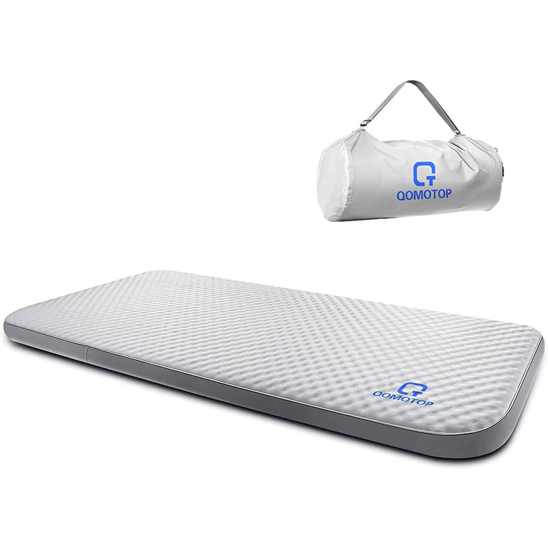 QOMOTOP Ultra Thick Self-Inflating Camping Mattress Bedding - DailySale