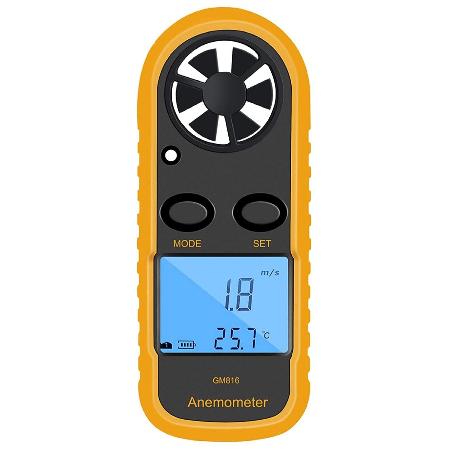 Qotone GM816 Digital Anemometer Wind-Speed Gauge Meter Sports & Outdoors - DailySale