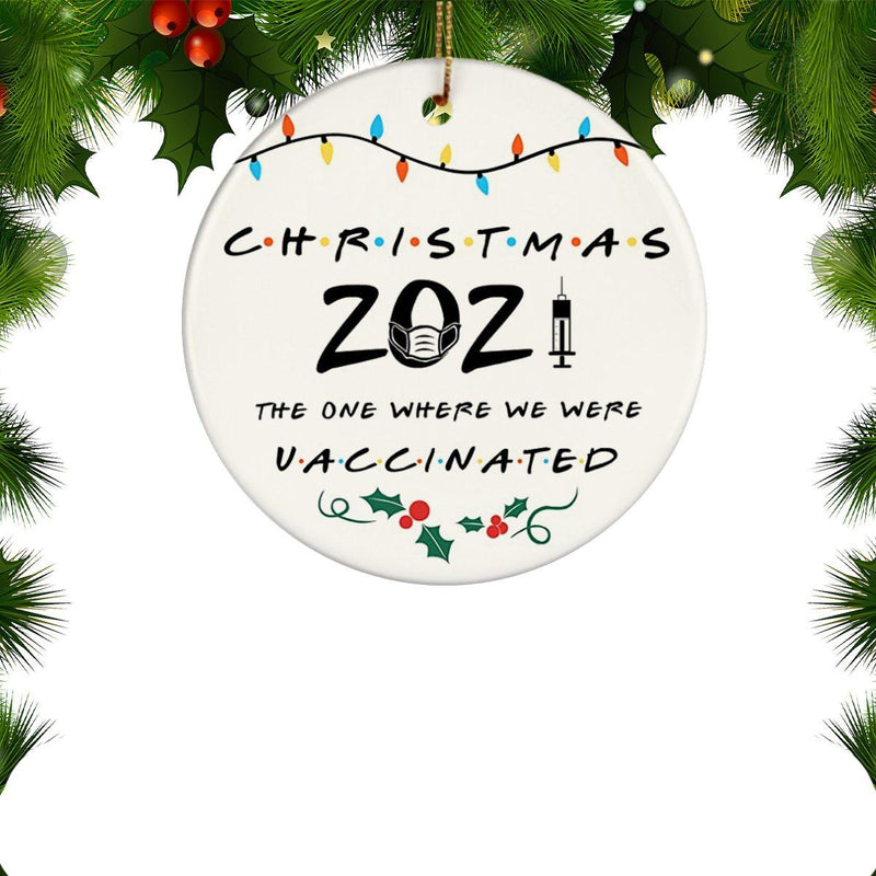 Quarantine Special Christmas Tree Ornaments Holiday Decor & Apparel 2021 - DailySale