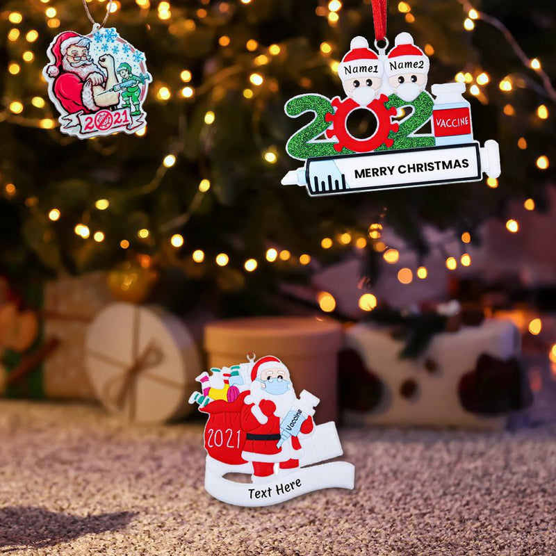 Quarantine Special Family Christmas Ornaments Personalized Gifts Holiday Decor & Apparel - DailySale