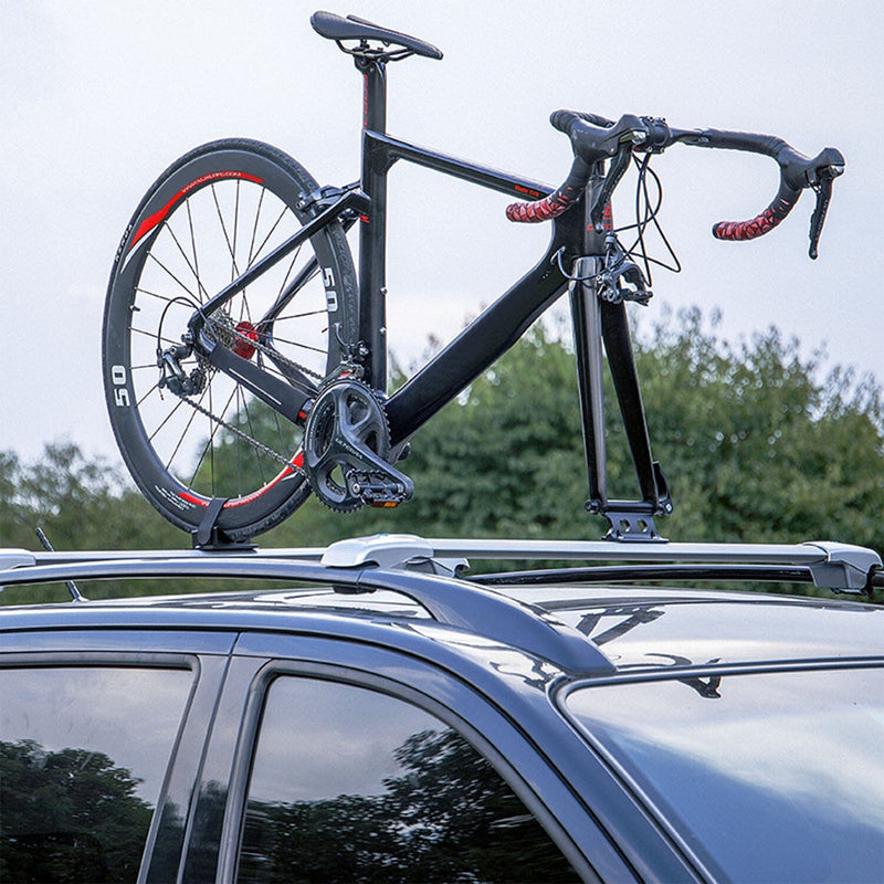 Quick Release Bike Fork Block Mount Rack for Car Roof Automotive - DailySale