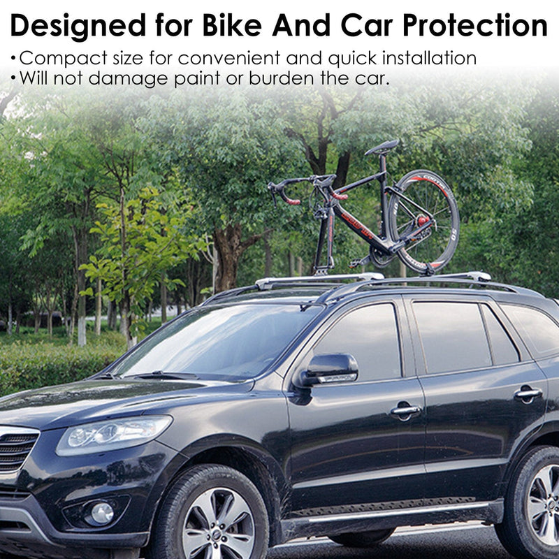 Quick Release Bike Fork Block Mount Rack for Car Roof Automotive - DailySale