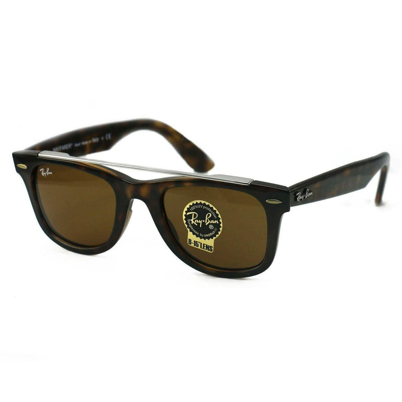 Ray-Ban Unisex Sunglasses RB4540 Wayfarer 710/33 Havana/Brown 50 22 150 Women's Accessories - DailySale