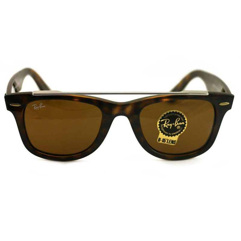 Ray-Ban Unisex Sunglasses RB4540 Wayfarer 710/33 Havana/Brown 50 22 150 Women's Accessories - DailySale