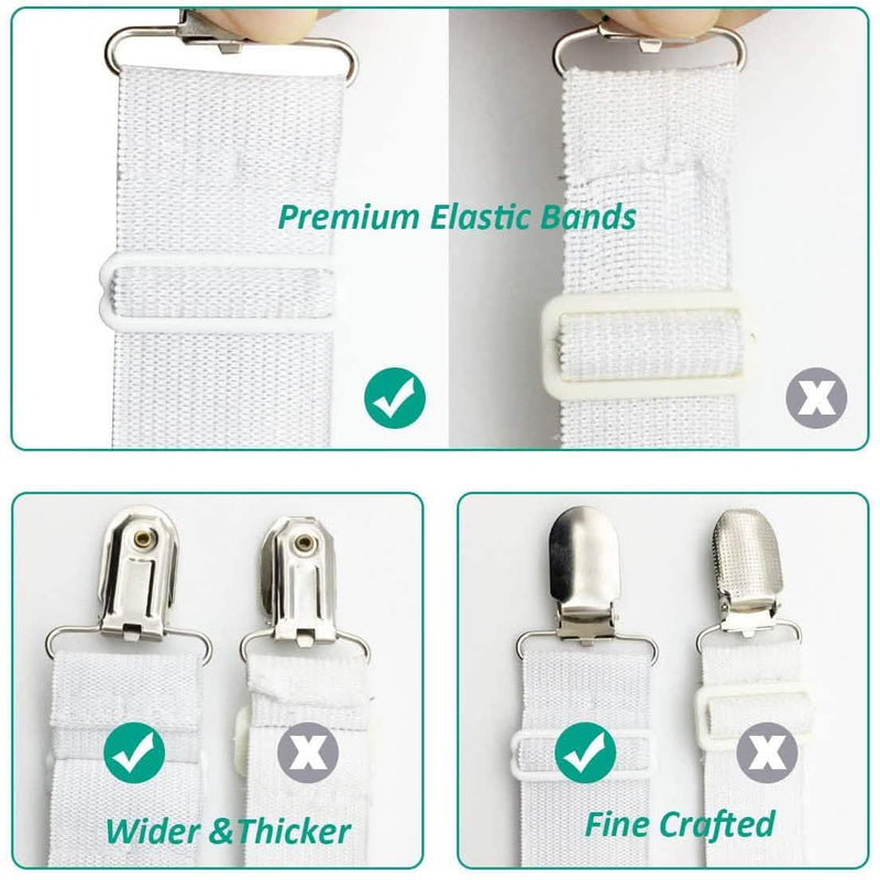 Raytour Non-Slip Bed Sheet Clip Bedding - DailySale
