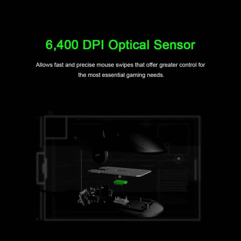 Razer DeathAdder Essential Wired Gaming Mouse Computer Accessories - DailySale