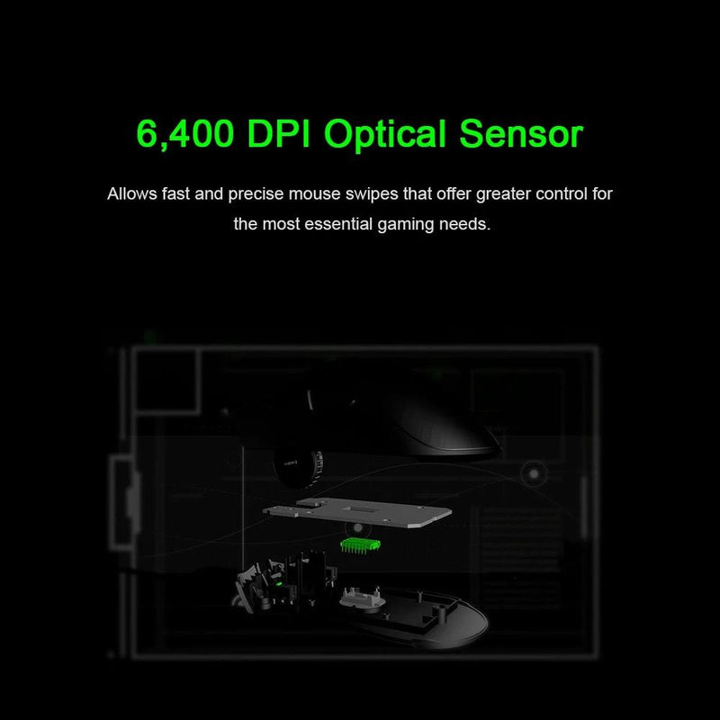 Razer DeathAdder Essential Wired Gaming Mouse Computer Accessories - DailySale