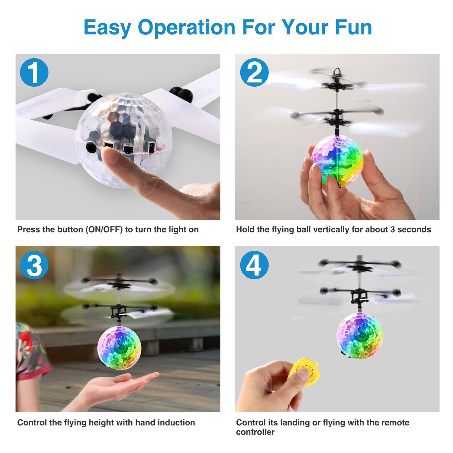 RC Flying Drone Elastic Infrared Toys & Hobbies - DailySale