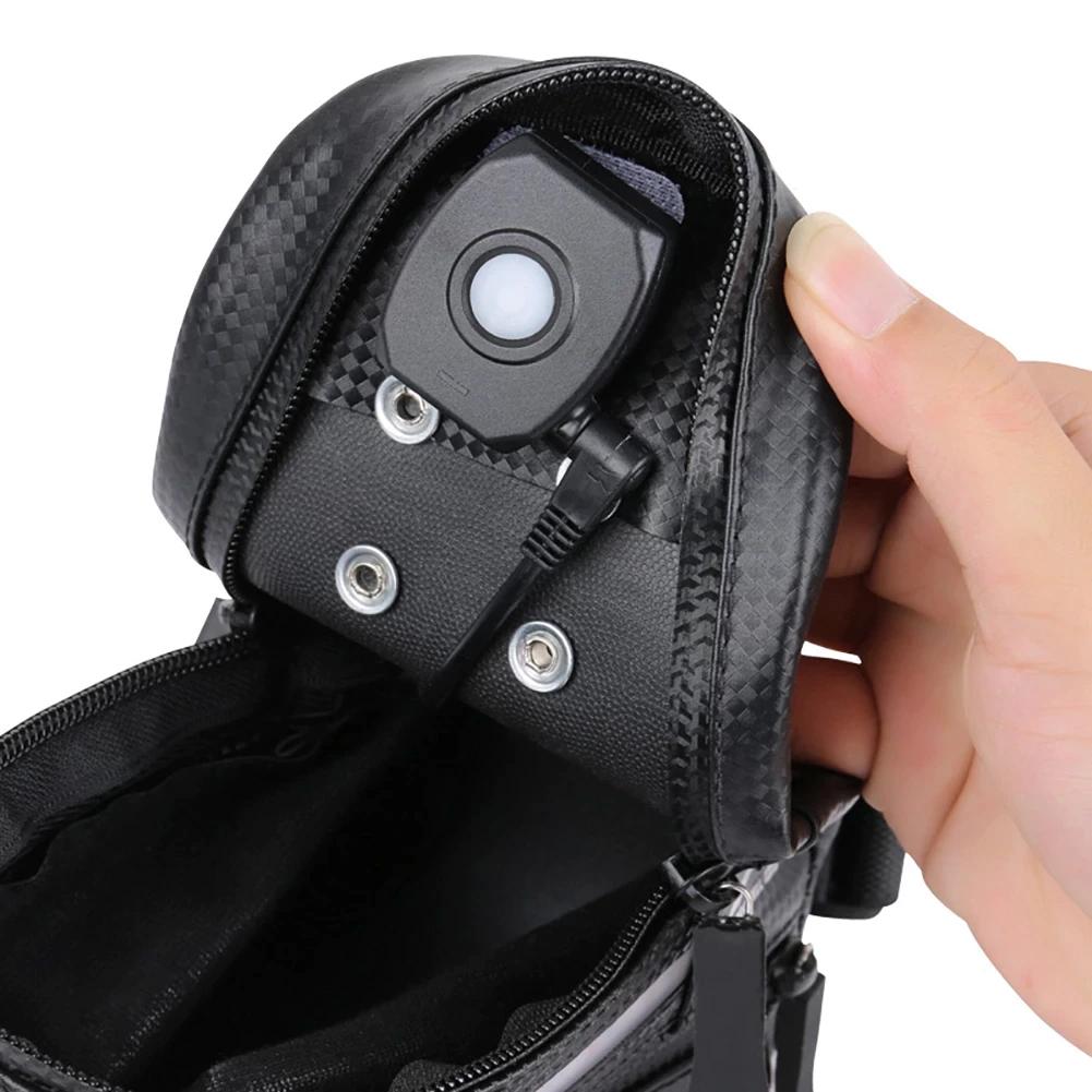 Rear Bike Saddle Bag with LED Light Sports & Outdoors - DailySale