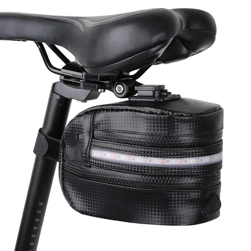 Rear Bike Saddle Bag with LED Light Sports & Outdoors - DailySale