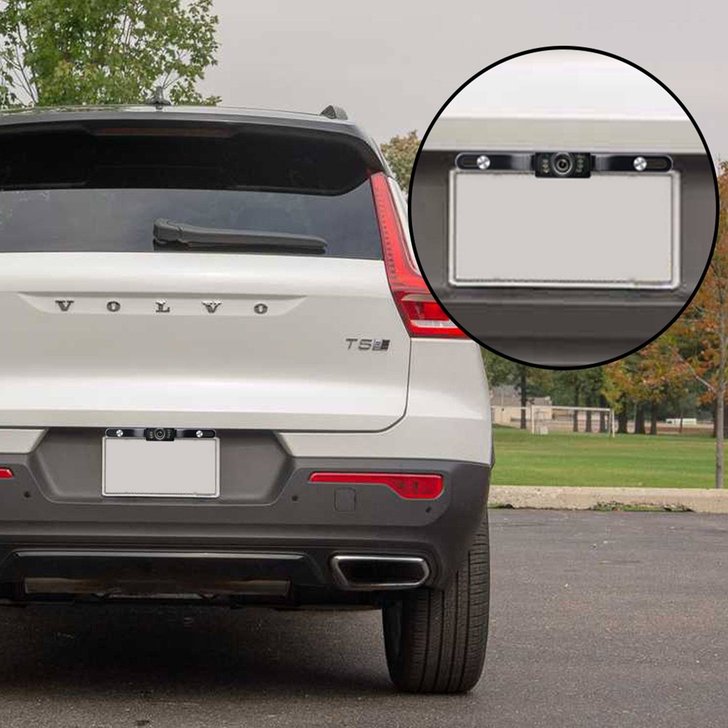 Rear View Reversing Backing Camera and License Plate Automotive - DailySale