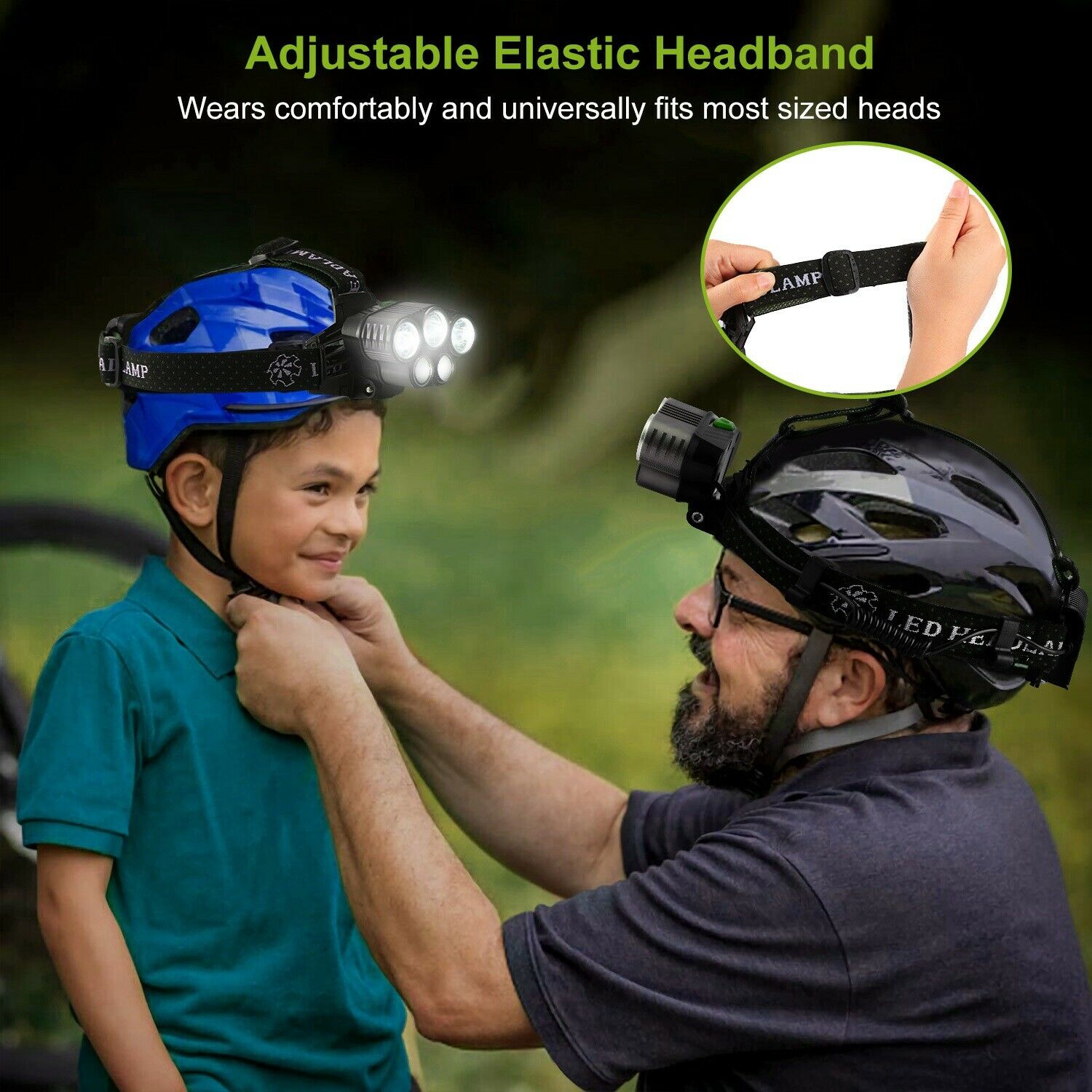 Rechargeable 6 Modes Headlamp 20000 Lumen Sports & Outdoors - DailySale