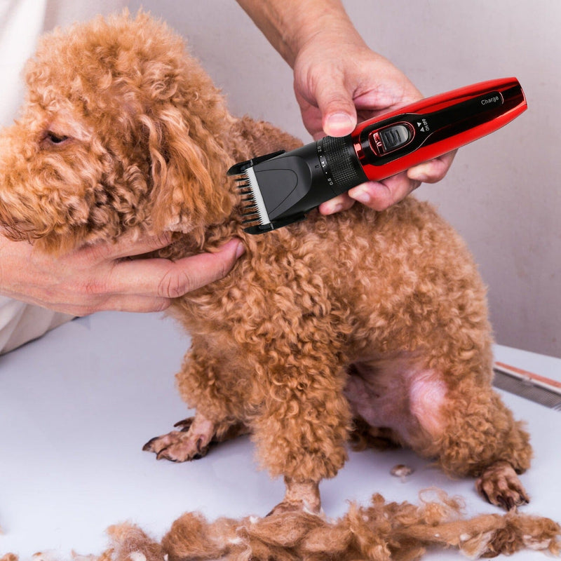 Rechargeable Cordless Pet Grooming Kit Pet Supplies - DailySale