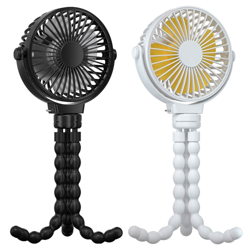 Rechargeable Handheld Fan with Flexible Tripod Sports & Outdoors - DailySale