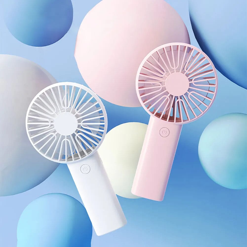 Rechargeable Handheld Mini Fan Everything Else - DailySale