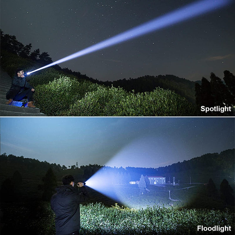Rechargeable LED Flashlights 90000 Lumens Sports & Outdoors - DailySale