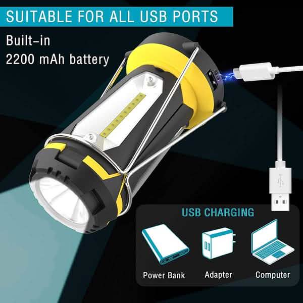 Rechargeable LED Work Light Sports & Outdoors - DailySale