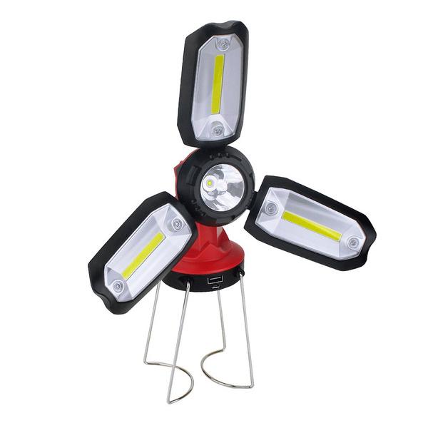 Rechargeable LED Work Light Sports & Outdoors Red - DailySale