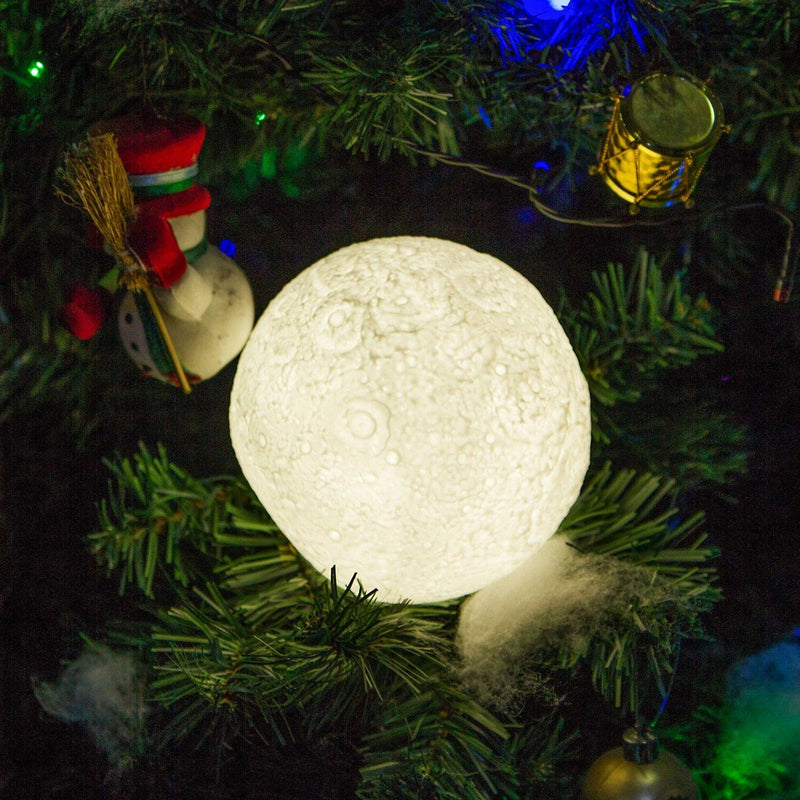 Rechargeable Moon Lamp Night Light Kids Dimmable LED Touch Changing Light Lighting & Decor - DailySale