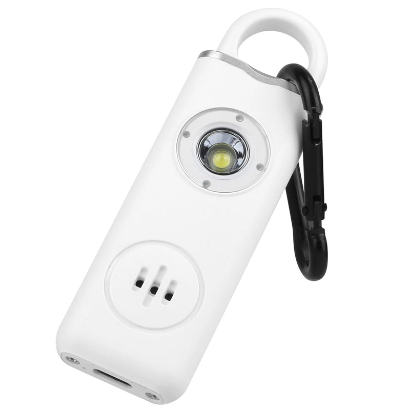 Rechargeable Personal Safety Alarm with Strobe Light