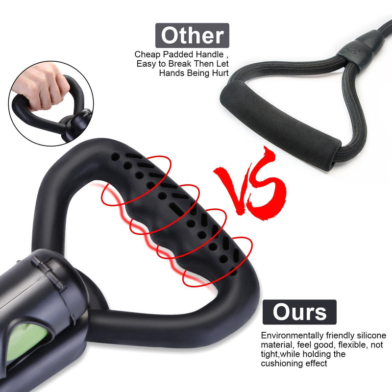 Reflective Durable 2-in-1 Dog Leash 5ft Hands-Free Waste Bag Dispenser Pet Supplies - DailySale