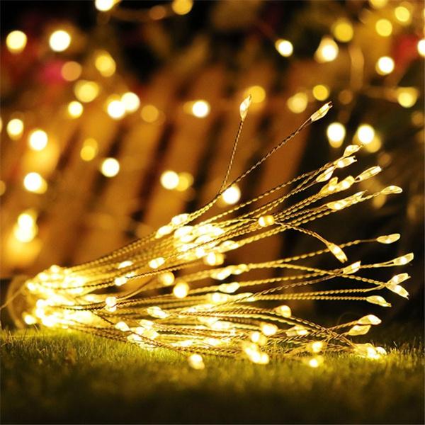 Remote Control Waterproof Christmas Fireworks LED String Lights String & Fairy Lights - DailySale