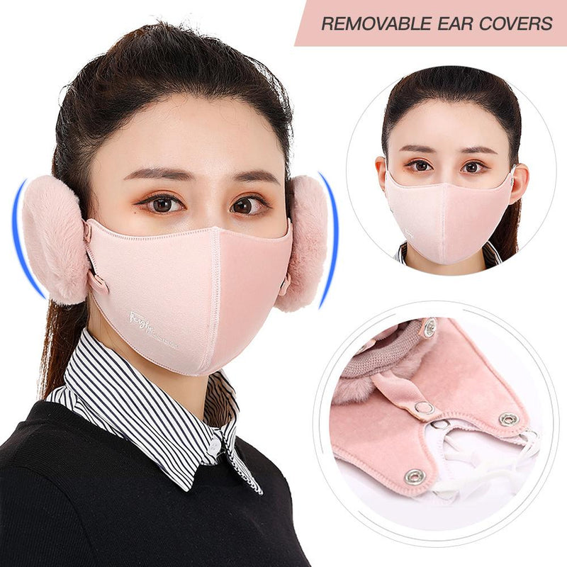 Removeable Ear Muff Mask Face Masks & PPE - DailySale