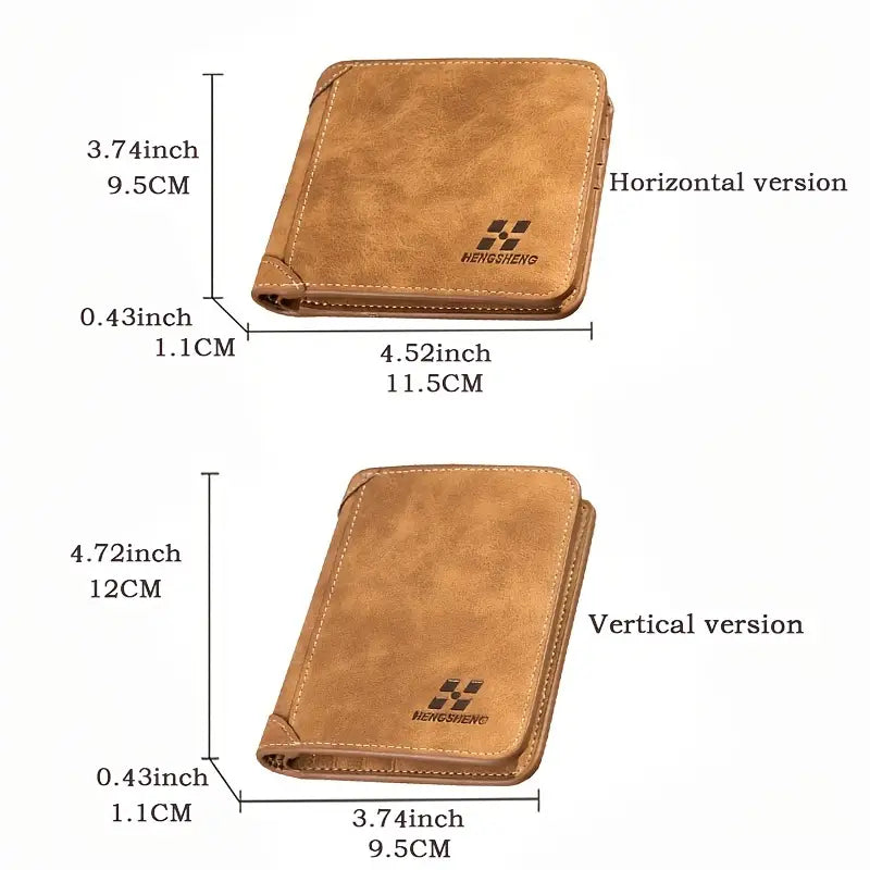 Retro Leather Card Holder for Men Men's Shoes & Accessories - DailySale