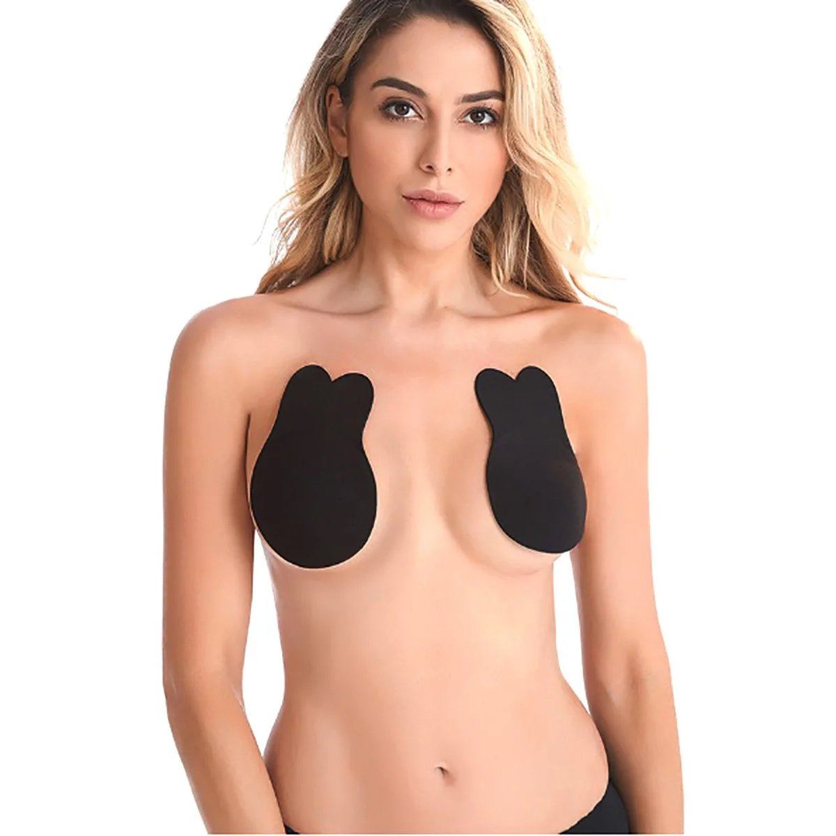 Reusable Bunny Ears Breast Up-Lifting Pasties Women's Clothing - DailySale