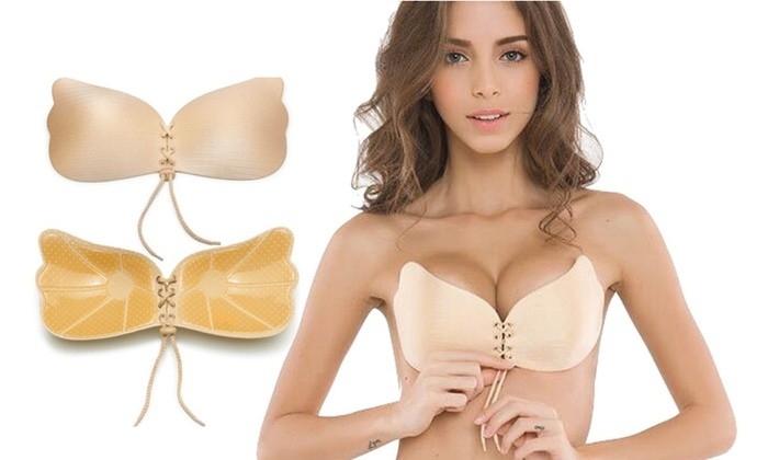 Secretwear - Front Open Pushup Double Padded Butterfly bra Panty Set Price:  Rs. 1200/- Sizes: 36-38 Colors: Skin For orders: Inbox or whatsapp:  03100527718 #bra #pushup bra #front open Bra #undergarments