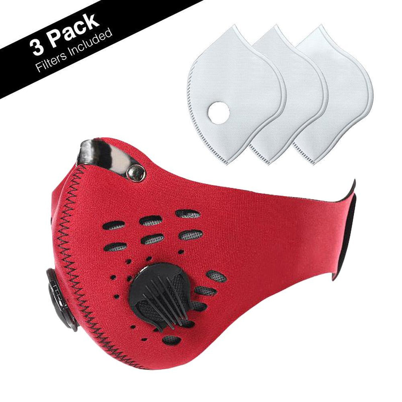 Reusable Dust Proof Mask With 3 Filters