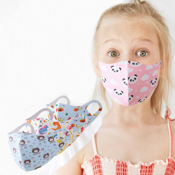 Reusable Fitted Face Mask for Kids Face Masks & PPE - DailySale