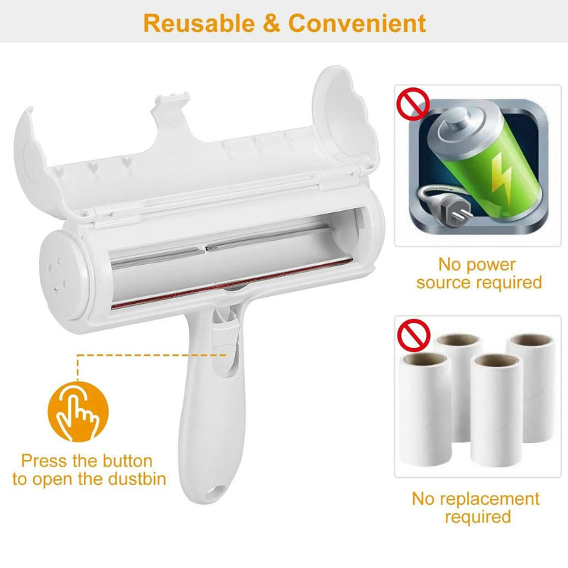 Reusable Pet Hair Remover Roller Pet Supplies - DailySale