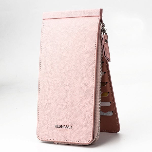 RFID Blocking Bifold Multi Card Case Wallet Bags & Travel Pink - DailySale