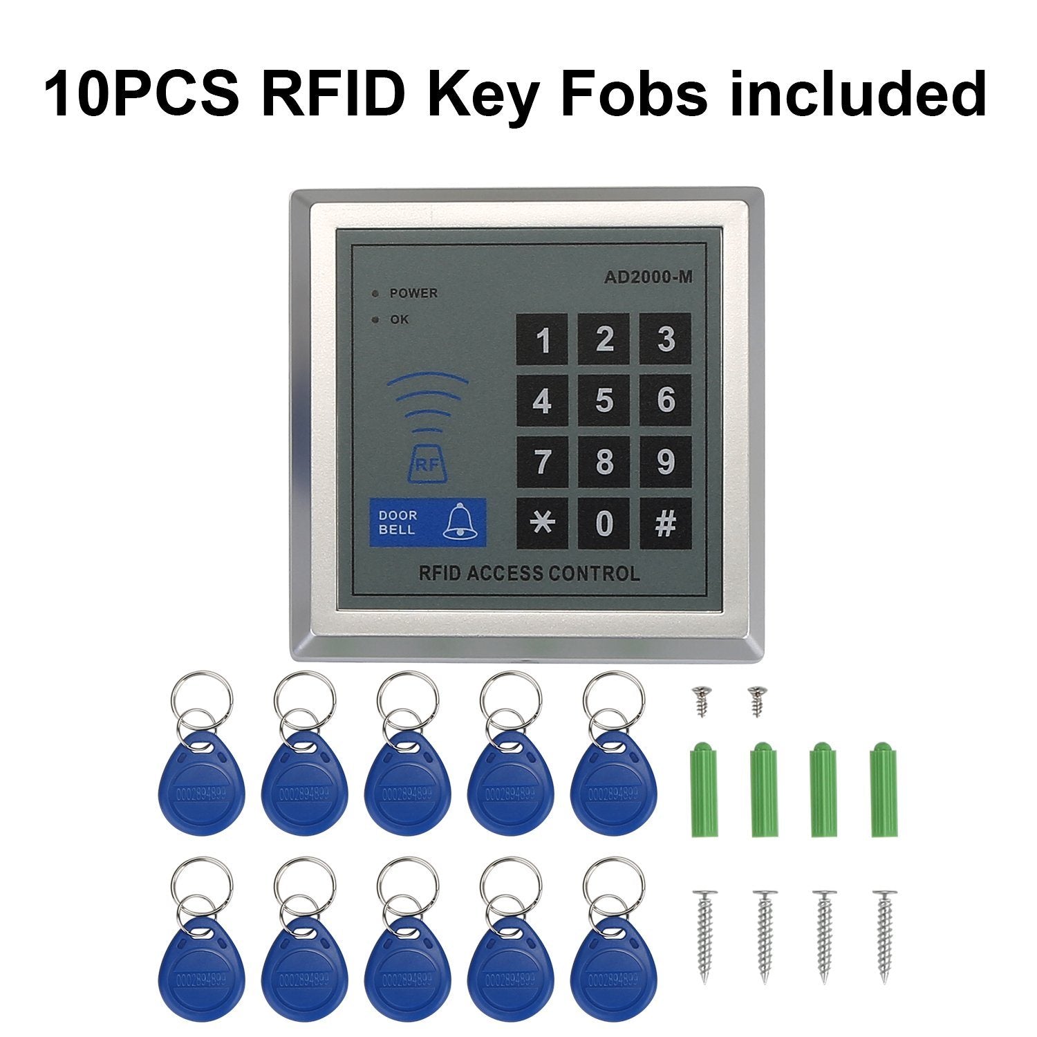 RFID Door Access Control System Kit Home Improvement - DailySale