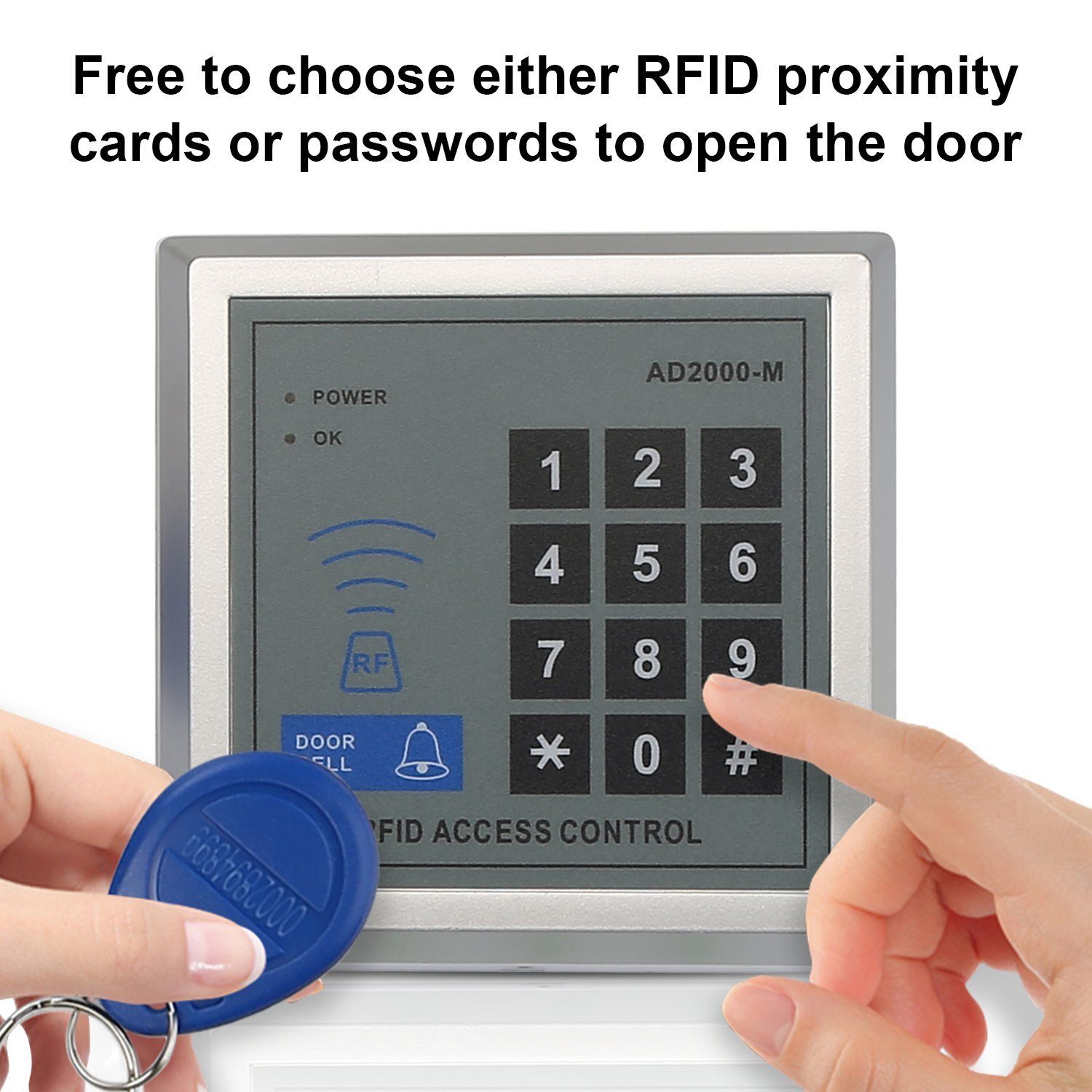 RFID Door Access Control System Kit Home Improvement - DailySale