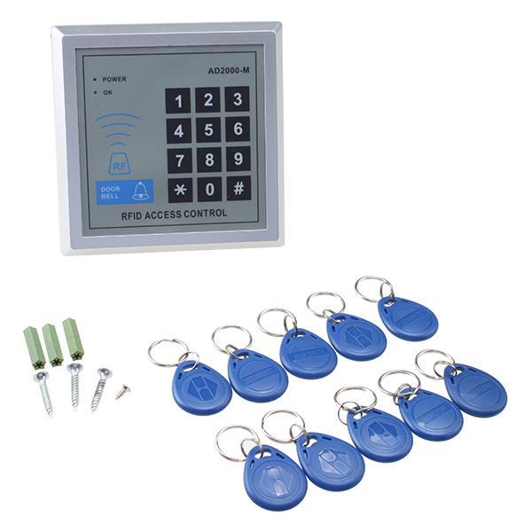 RFID Door Entry Security Access Control System Kit Set Electronic Control Lock Home Improvement - DailySale