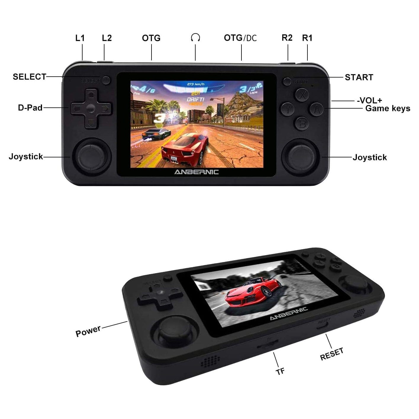 RG351P Handheld Game Console Video Games & Consoles - DailySale