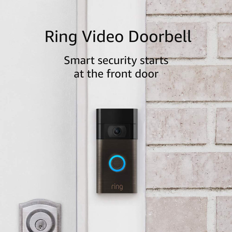 Ring Video Doorbell 1080p HD 2020 Release Cameras & Surveillance - DailySale
