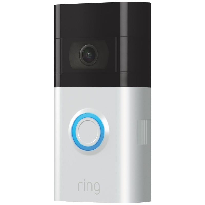 Ring - Video Doorbell 3 - Satin Nickel Cameras & Drones - DailySale