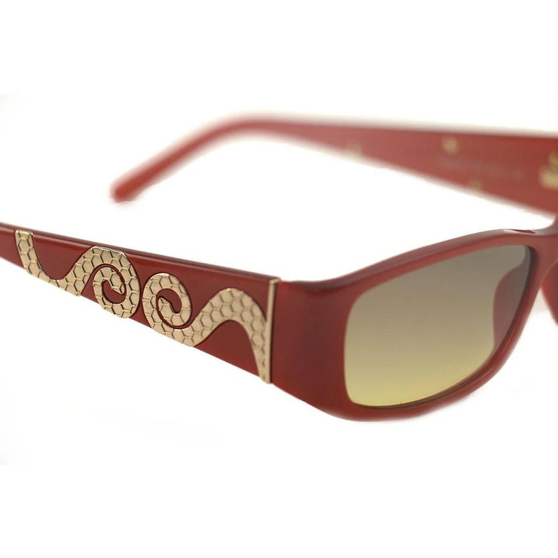 Roberto Cavalli Women's Sunglasses RC0351 P01 Orange 55 15 135 Rectangular Women's Accessories - DailySale