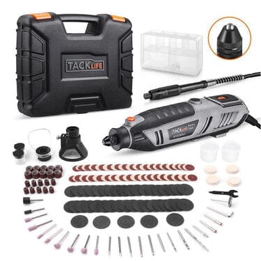 Rotary Tool 1.8 Amp Power with MultiPro Keyless and 170 Accessories - RTD36AC Household Appliances - DailySale