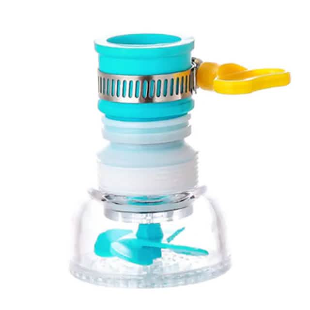 Rotatable Spray Head Tap 360 Degree Durable Faucet Filter Nozzle Home Improvement Blue - DailySale