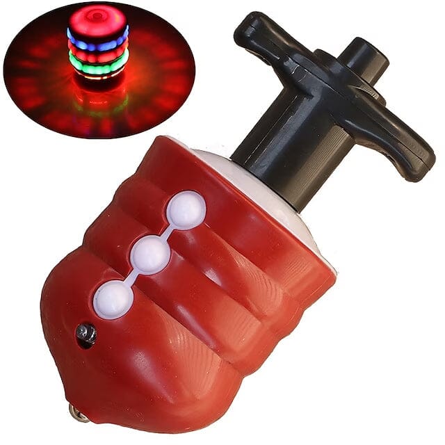 Rotating Gyro with Sound And LED Light Music Spinning Toys & Games - DailySale