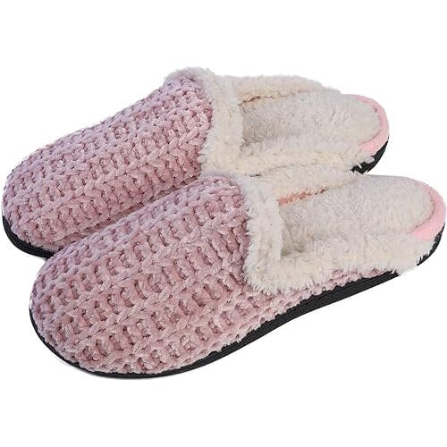 Roxoni Memory Foam Slippers for Women Women's Shoes & Accessories Pink 6-7 - DailySale
