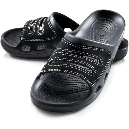 Roxoni Men Sandals Shower Slides for Men Open Toe Slip-On Men Slippers