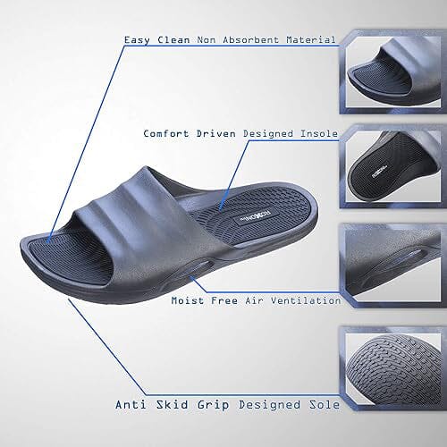 Roxoni Men’s Beach Rubber Sandals Men's Shoes & Accessories - DailySale