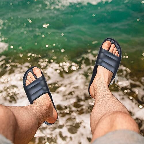 Roxoni Men’s Beach Rubber Sandals Men's Shoes & Accessories - DailySale