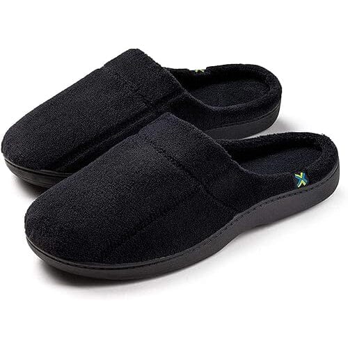 Roxoni Men's Slippers Terry Slip On Clog Comfort House Slipper Indoor/Outdoor Men's Shoes & Accessories - DailySale
