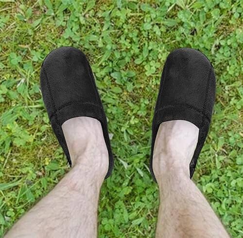 Roxoni Men's Slippers Terry Slip On Clog Comfort House Slipper Indoor/Outdoor Men's Shoes & Accessories - DailySale